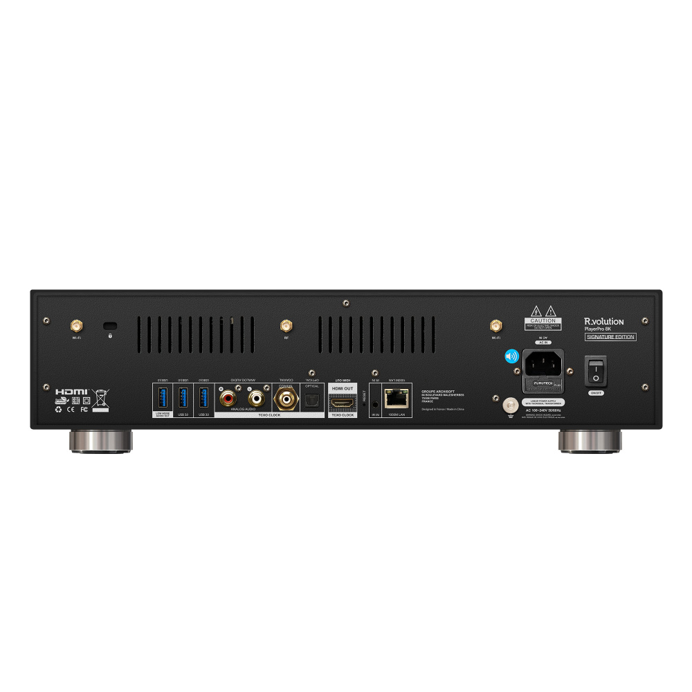 R_VOLUTION PLAYER PRO 8K AUTHENTIC CINEMA SIGNATURE EDITION