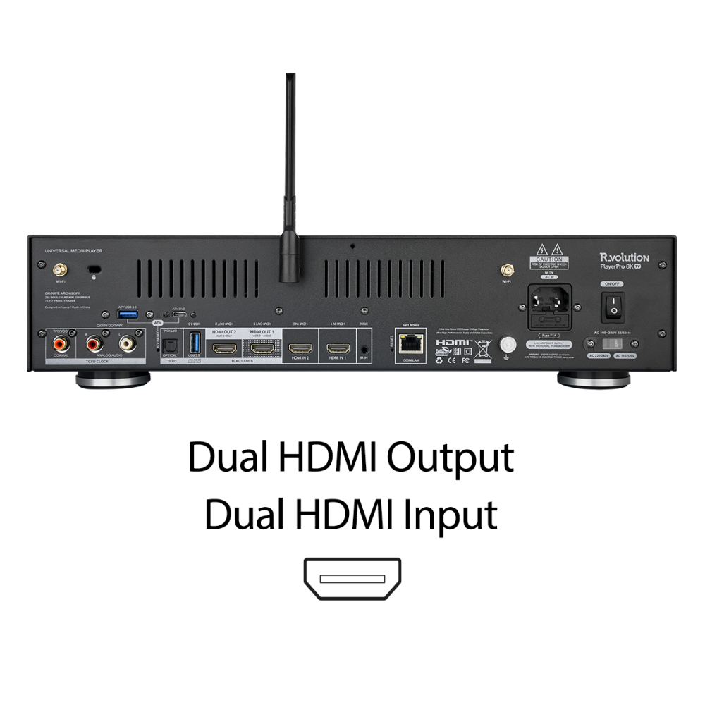 R_VOLUTION PLAYER PRO 8K TV