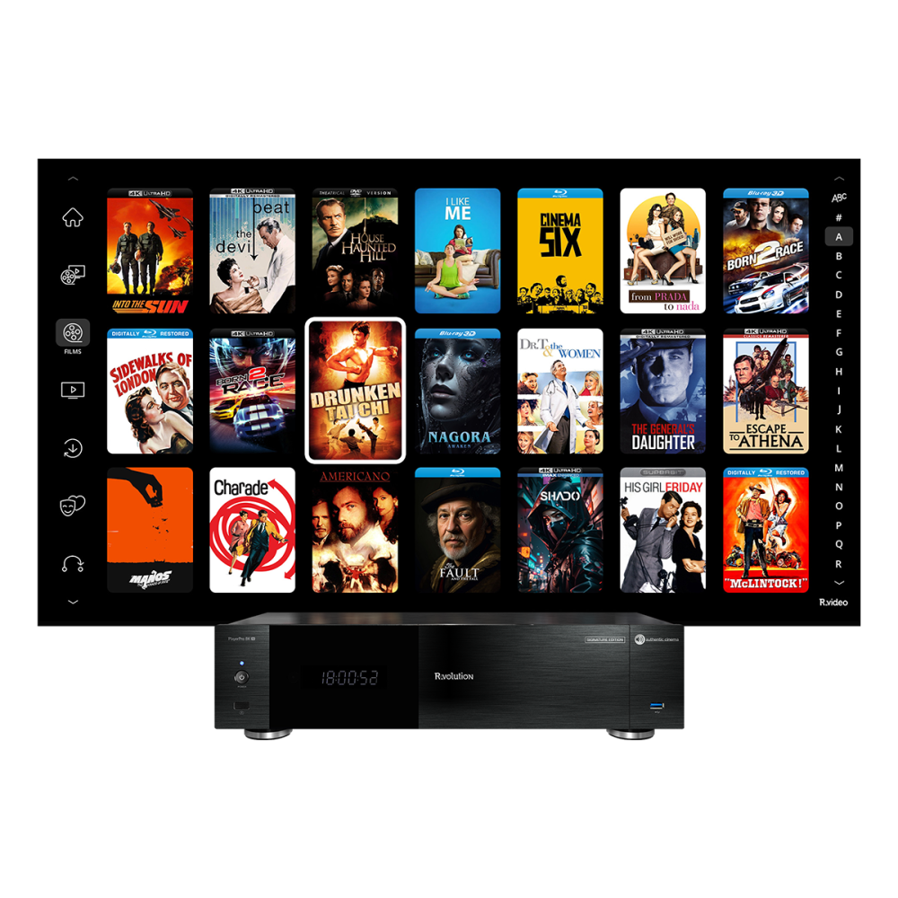 R_VOLUTION PLAYER PRO 8K TV