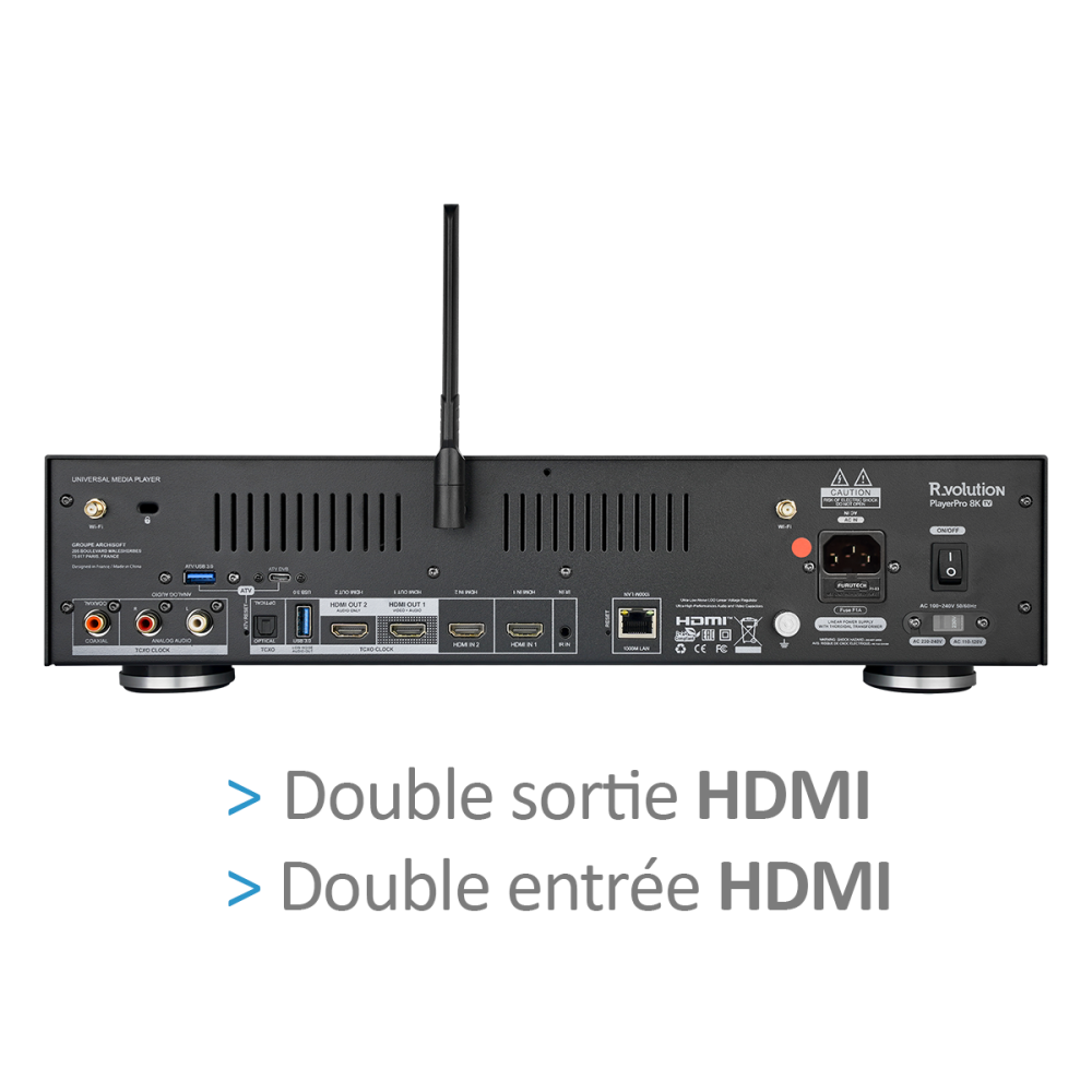 AUTHENTIC CINEMA SIGNATURE EDITION MODIFICATION FOR R_VOLUTION PLAYER PRO 8K