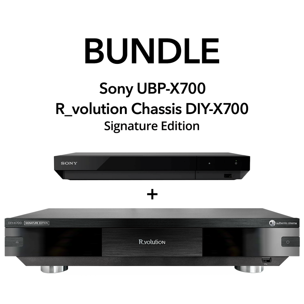 MODIFICATION AUTHENTIC CINEMA SIGNATURE EDITION POUR R_VOLUTION CHASSIS DIY-700
