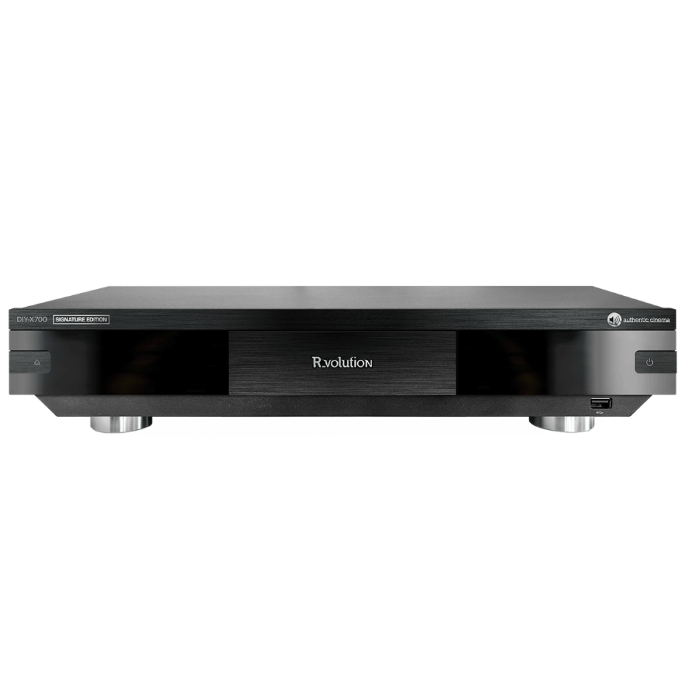 R_VOLUTION CHASSIS DIY-700 + SONY LECTEUR BLURAY UHD UBP-X700K AUTHENTIC CINEMA